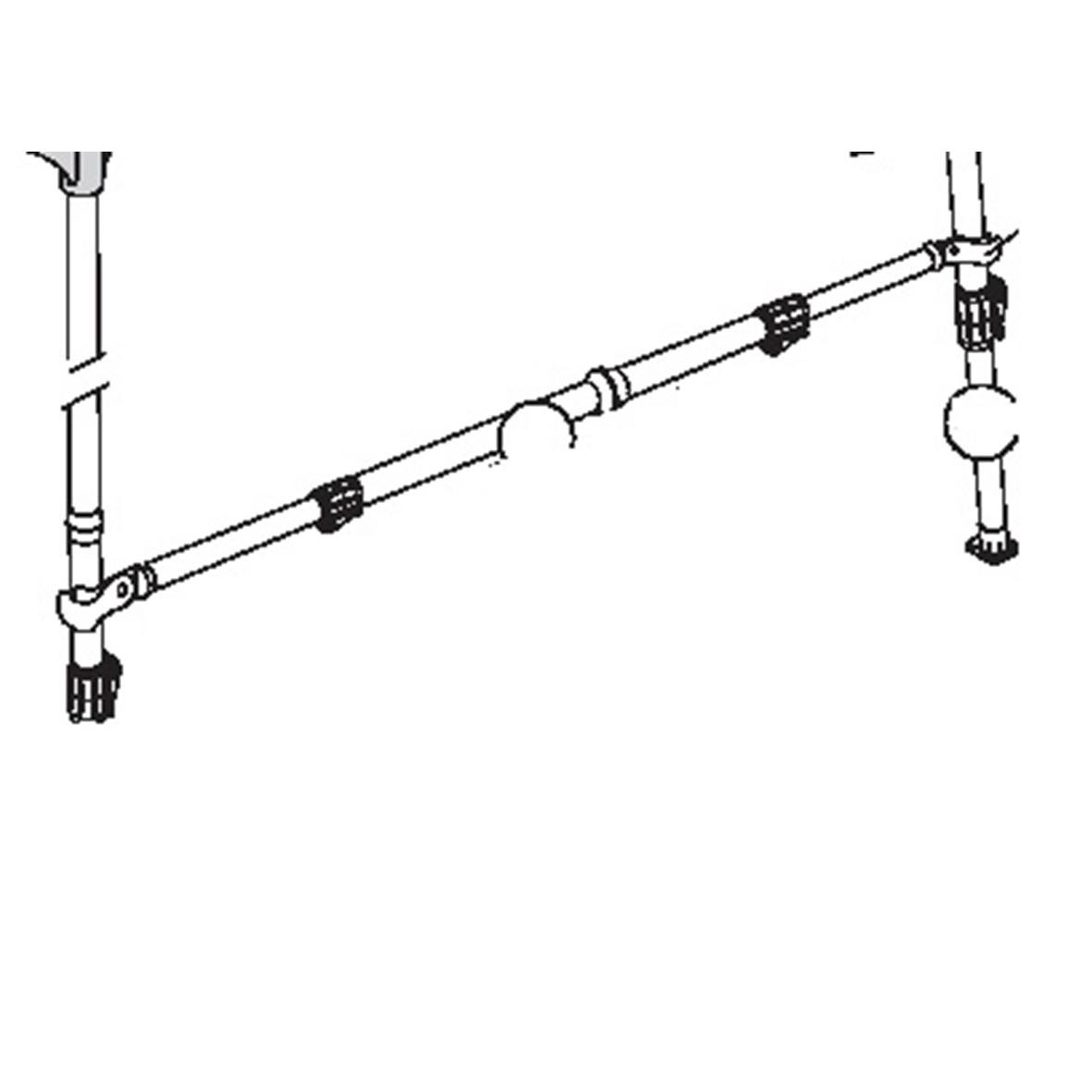 CarbonX Veranda-stang 190-310 cm